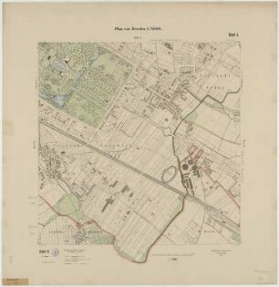 5 : [Dresden Strehlen, Gruna, Altstadt, Seidnitz, Reick, Leubnitz-Neuostra, Striesen, Mockritz], 1911 : 5 : [Dresden Strehlen, Gruna, Altstadt, Seidnitz, Reick, Leubnitz-Neuostra, Striesen, Mockritz]. - 6. Aufl. - 1:5 000. - [Dresden] : Stadtvermessungsamt , 1911. - 1 Kt. : mehrfarb.