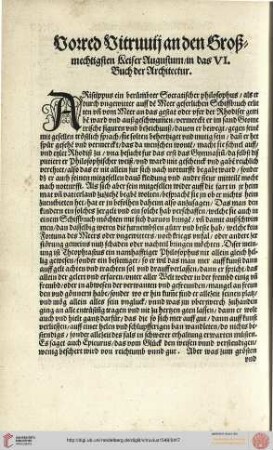 Das sechst Buch