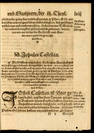 D. Johannes Castellan.