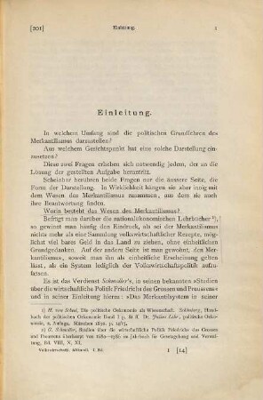 Colbert's politische und volkswirtschaftliche Grundanschauungen