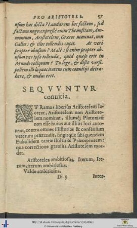 Convitia in Aristotelem