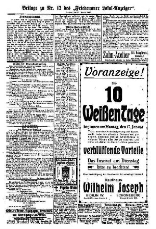 Beilage zu Nr.13