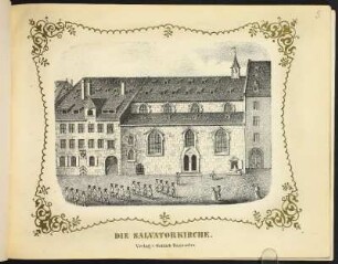 Die Salvatorkirche. - Sankt Salvator, Nürnberg