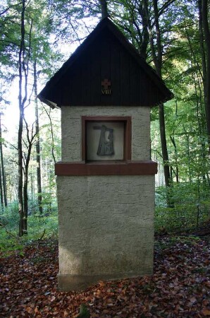 Kath. Wallfahrtskirche St. Blasius, Kreuzweg; Dornburg, Blasiusberg, Hahnwald