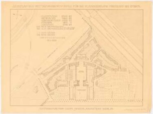 Kleinsiedlung Friesland, Emden: Lageplan 1:1000