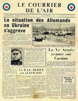 Illustriertes Nachrichtenblatt der Alliierten für die Bevölkerung im besetzten Frankreich