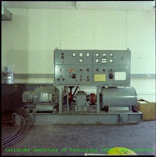 Steuereinheit des Filters der Pilot-Trenndüsenanlage des Instituts für Kernverfahrenstechnik (IKVT) für Brasilien