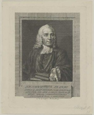 Bildnis des Joh. Joach. Gottlob am Ende