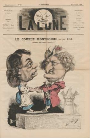 Le couple de Montrouge - par Gill (Théâtre des Folies-Marigny)