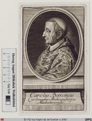 Bildnis hl. Carlo Borromeo