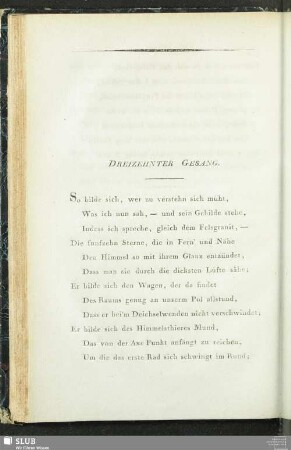 Dreizehnter Gesang
