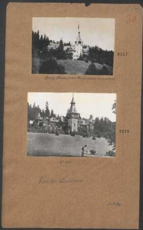 Schloß Pelesch in den Rumänischen Karpathen