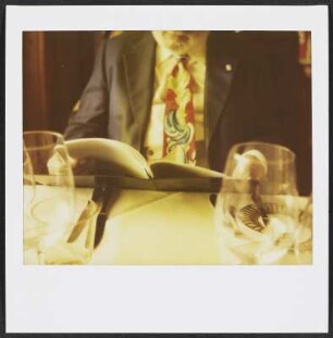 Wolfram Siebeck im Restaurant des Hotels Elephant in Weimar