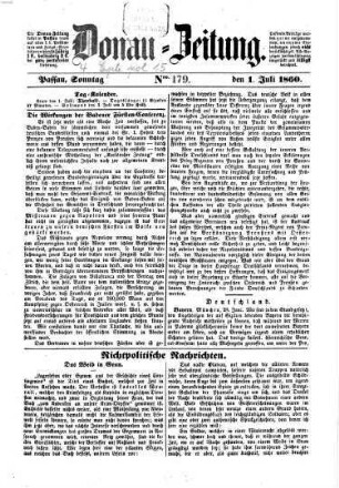 Donau-Zeitung. 1860,7/12 = Jg. 70
