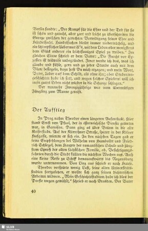Der Aufstieg
