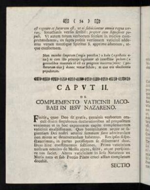 34-38, Sectio I. De vaticinio Jacobi de messia dicente