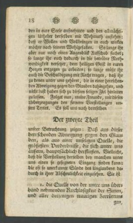 Der zweyte Theil