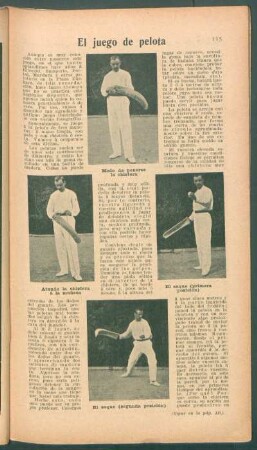El juego de pelota