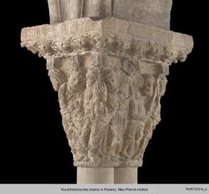 Kapitell mit Szenen der Gefangennahme Christi - E04PP16
