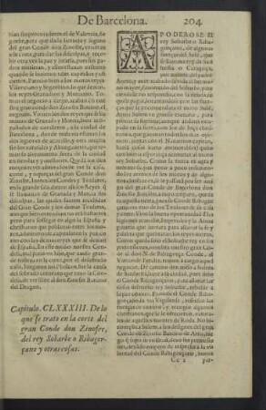Capitulo CLXXXIII. - CCIII.