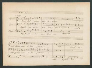 Magnificat. Arr; Coro; Es-Dur