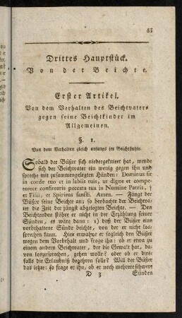 53-384, Drittes Hauptstück.