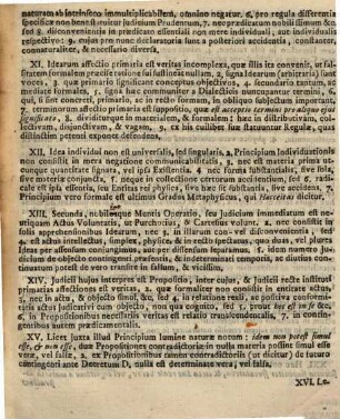 Theses Scoto-philosophicae ex Prolegomenis philosophiae