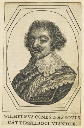 Bildnis des Wilhelmvs, Comes Nassoviae, Cattimeliboci, Viandiae