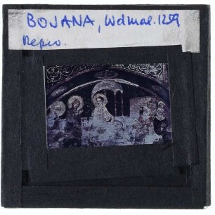 Bojana, Kirche von Bojana (Boyanska tsărkva) : Fresko, Christus unter den Schriftgelehrten