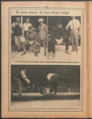El gran match de box Firpo-Lodge