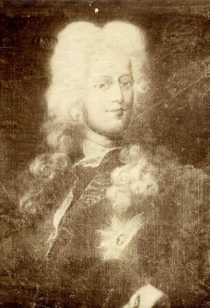 Bildnis von Georg (1653-1708) Prinz von Dänemark