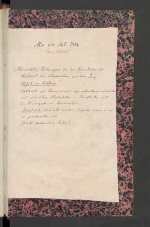 Text: "Thörichtes Verlangen in der Kenntniss der Räthsel der Charactere von dem ...²