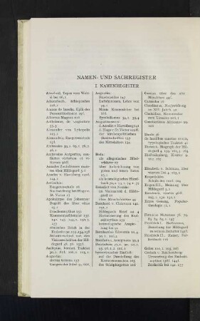 I. Namensregister