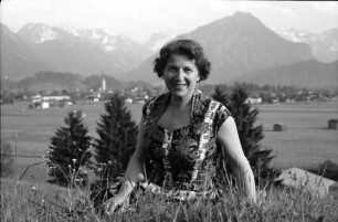 Oberstdorf: Gesamtansicht, Vordergrund Spitzli
