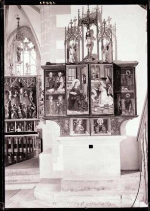 Herrgottskirche; Südlicher Seitenaltar geschlossen