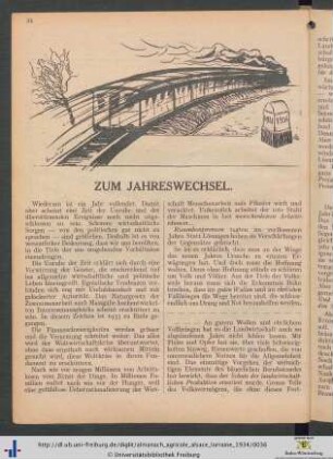 Zum Jahreswechsel.
