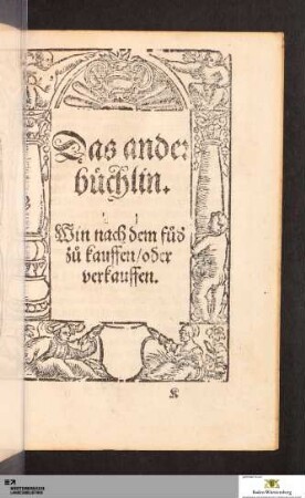 Das ander büchlin