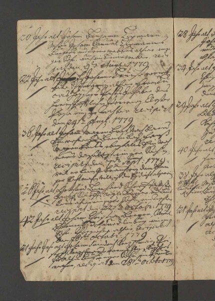 Bürgerbuch der Stadt Zeitz - 1701-1801
