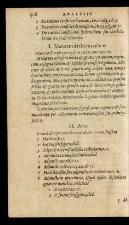 II. Arca.