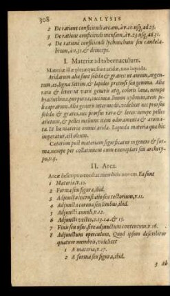II. Arca.