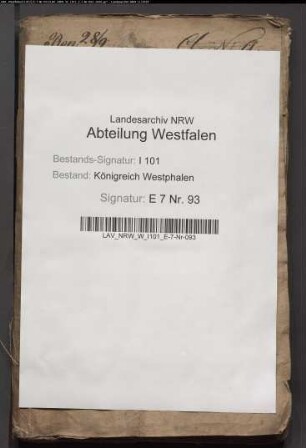 Forstbußen - allg. Provenienz: Oberförsterei Herstelle