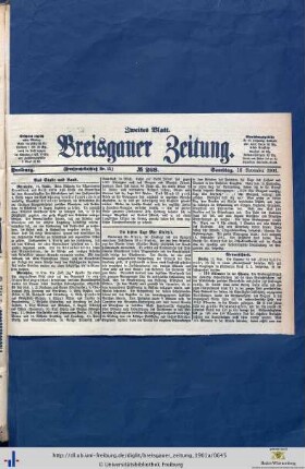 16.11.1901 (Zweites Blatt)