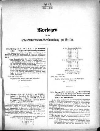 No. 43 (300-306), 9. Mai 1881
