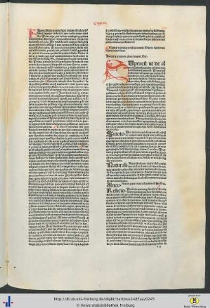 Tractatus de alveo domini Bartoli