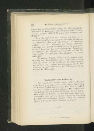 Nachschrift der Redaction.