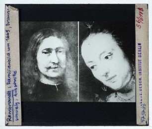 Rembrandt, Familienbildnis (Braunschweig HAUM, GG 238) : Ausschnitte, Köpfe