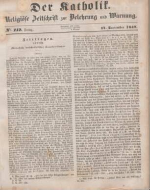 453-456 Zeitfragen : XXXVIII. Musterstücke deutschkatholischer Kanzelberedsamkeit (Schluss)