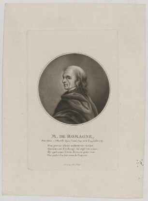 Bildnis des M. de Romagne