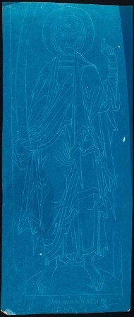 Unzugeordnete Altäre, Kircheneinrichtung, Skulpturen und Ornamente: Heiligenfigur (Braunschweiger Dom?)