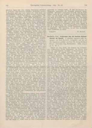626-628 [Rezension] Barthel, Karl, Barthel’s Vorlesungen über die deutsche Nationalliteratur der Neuzeit. 9. gänzlich umgearb. Aufl., begonnen von Emil Barthel, fortgesetzt und bis auf die Gegenwart geführt von Georg Reinhard Röpe